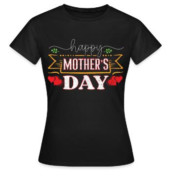 - Mama Mother Mom Mother's Day - Mother's Day Design - Women's T-Shirt - black - Front - AI Model Female 172 dark (172cm)