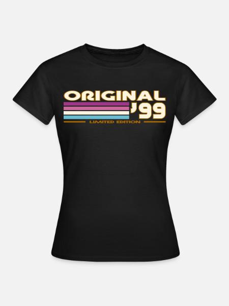 1999 - Frauen T-Shirt - Schwarz