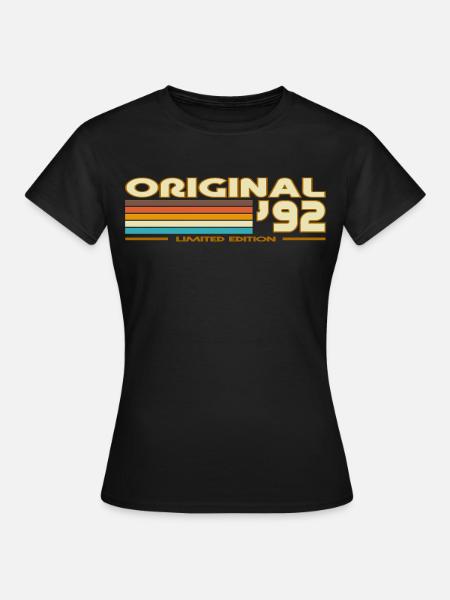1992 - Frauen T-Shirt - Schwarz