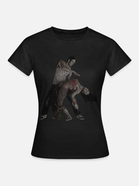 idée cadeau histoire de danse bachata - T-shirt Femme - noir