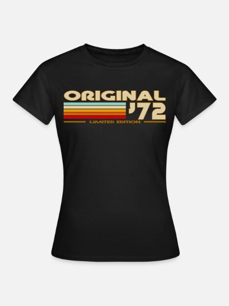 1972 - Frauen T-Shirt - Schwarz