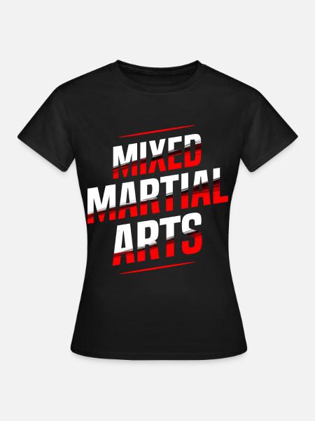 MMA / Mixed Martial Arts - Frauen T-Shirt - Schwarz