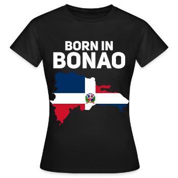 République dominicaine - T-shirt Femme - noir - Devant - AI Model Female 172 dark (172cm)