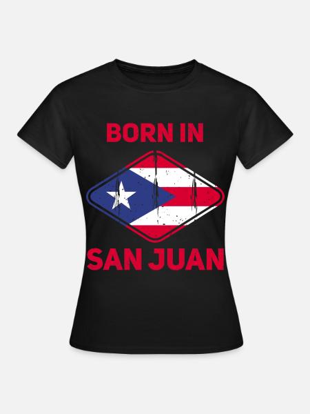 San Juan - Frauen T-Shirt - Schwarz