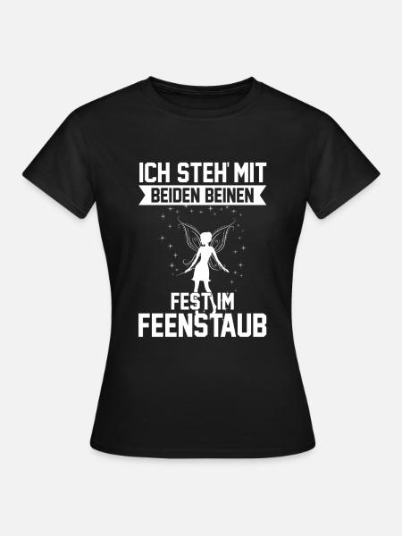 Feenstaub - Frauen T-Shirt - Schwarz