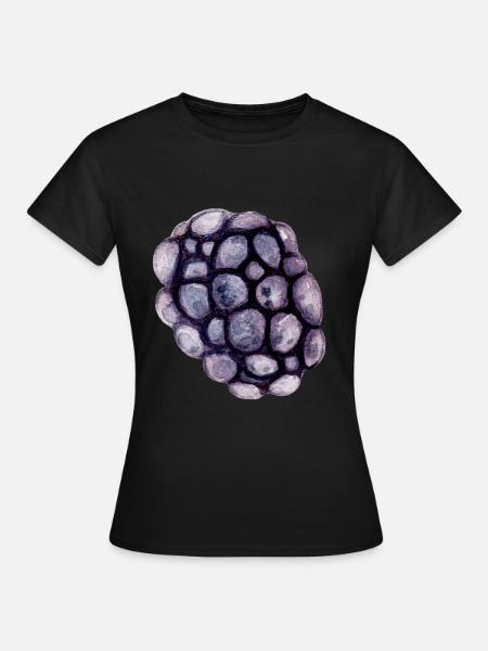 Brombeere - Frauen T-Shirt - Schwarz