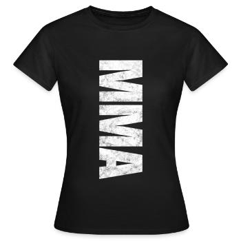 Arts martiaux mixtes - T-shirt Femme - noir - Devant - AI Model Female 172 dark (172cm)
