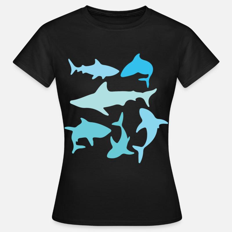 Sharks - Women's T-Shirt - black