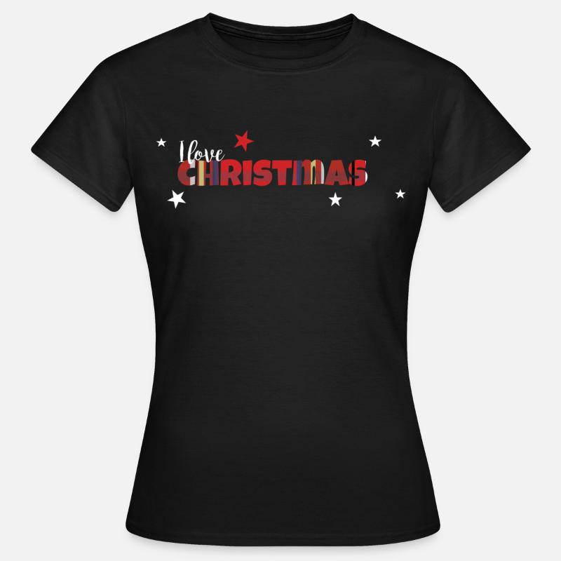 Pull de Noël J’adore Noël - T-shirt Femme - noir