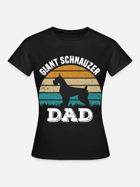 Schnauzer Hunderasse - Frauen T-Shirt - Schwarz
