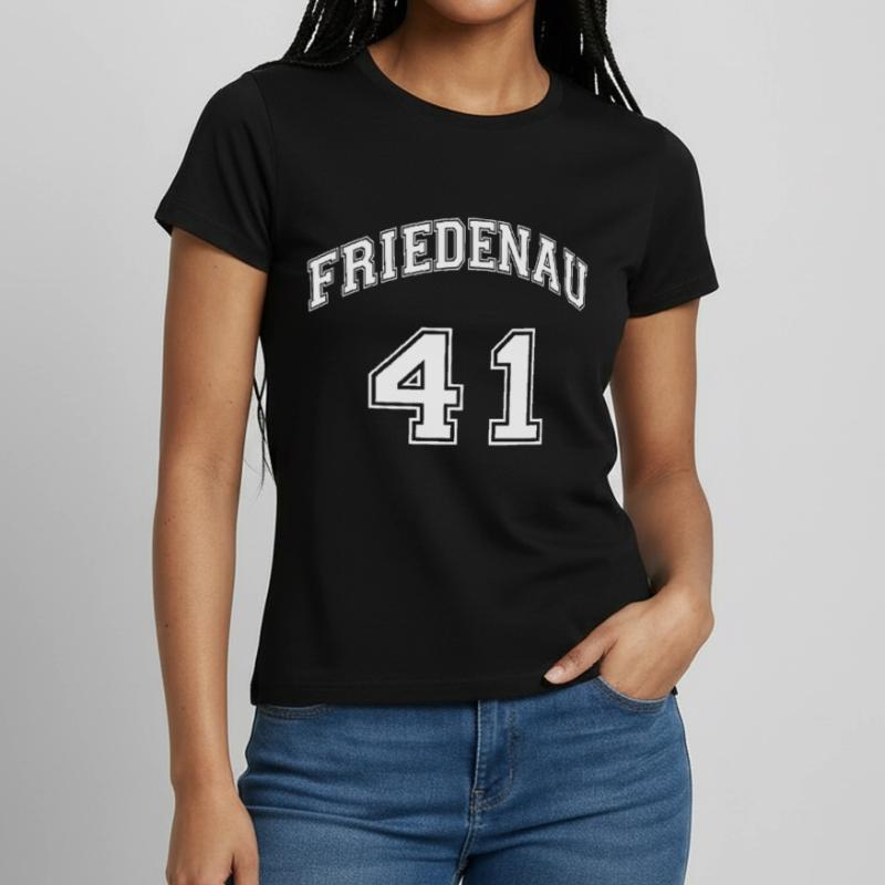 FRIEDENAU 41 Nostalgia Design Berlin District Zip Code Women's T-Shirt