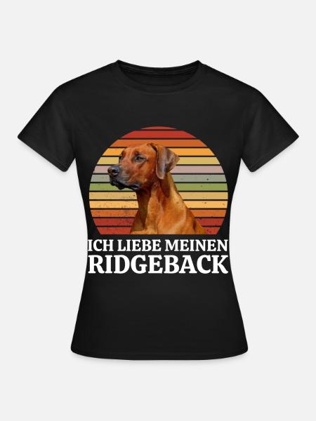 Rhodesian Ridgeback - Frauen T-Shirt - Schwarz