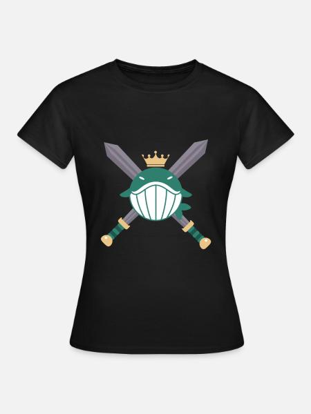Fisch - Frauen T-Shirt - Schwarz