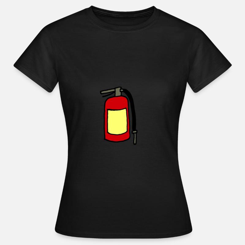 Fire extinguisher - Women's T-Shirt - black