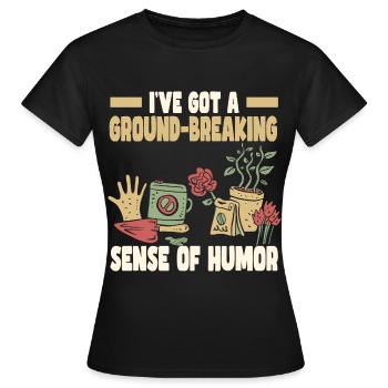 Gartenbau - Frauen T-Shirt - Schwarz - Vorne - AI Model Female 172 dark (172cm)