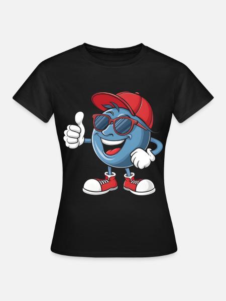 Blaubeere - Frauen T-Shirt - Schwarz