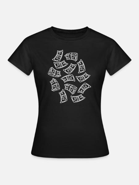 Money Rain Purses Rain - Women's T-Shirt - black