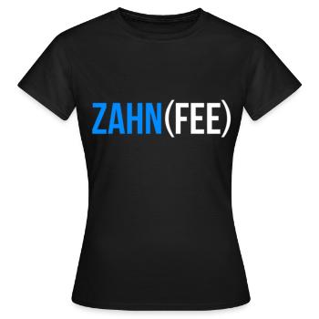 Zahn Zahnfee fee magisch für Zahnarzt zahnpasta - Frauen T-Shirt - Schwarz - Vorne - AI Model Female 172 dark (172cm)