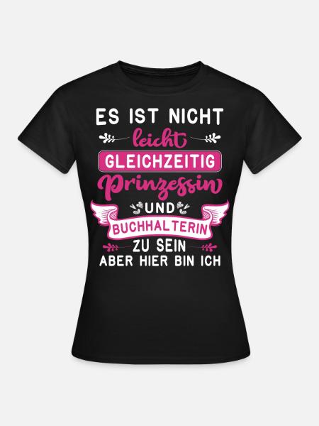 Buchhalter Buchhalter Buchhaltung - Frauen T-Shirt - Schwarz