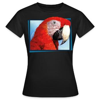 roter Ara - Frauen T-Shirt - Schwarz - Vorne - AI Model Female 172 dark (172cm)