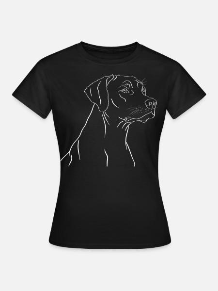 Rhodesian Ridgeback Rüde Geschenk - Frauen T-Shirt - Schwarz