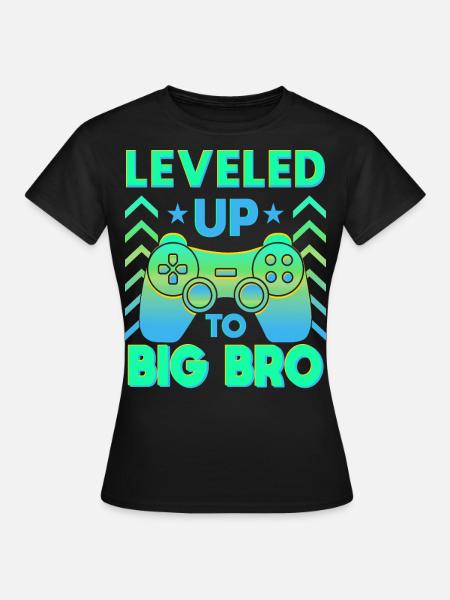 Ich werde großer Bruder Geschenk Schwangerschaft - Dame-T-shirt - sort