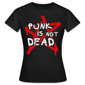 Punk Skinhead Rebellion Oi Geschenkidee Anarchist - Frauen T-Shirt - Schwarz - Vorne - AI Model Female 172 dark (172cm)
