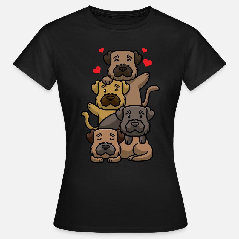 Border Terrier - Women's T-Shirt - black