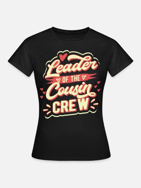 Leader Cousin Crew Cousin - Women's T-Shirt - black
