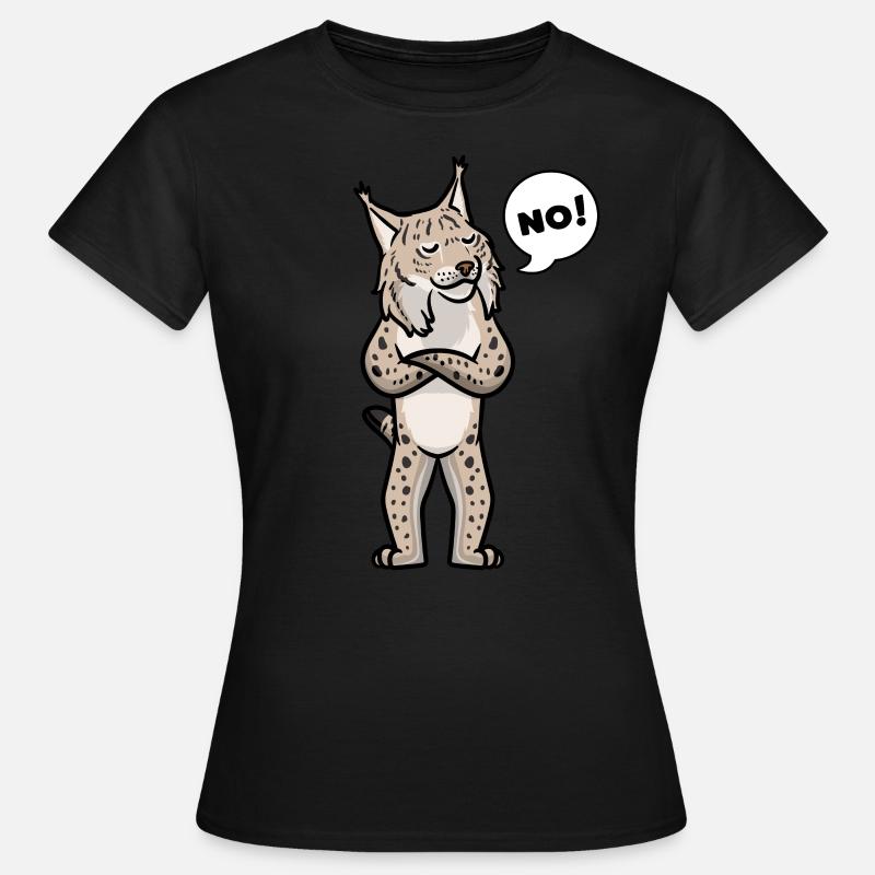 Lynx Cat - Women's T-Shirt - black