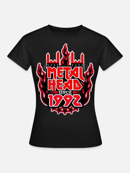 METALHEAD since 1992 - Frauen T-Shirt - Schwarz
