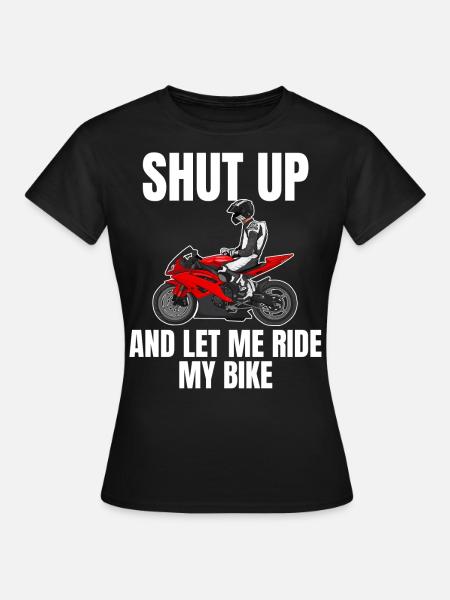 Motorcycle Lifestyle / Motorcycle / Motorcycles biker - Women's T-Shirt - black