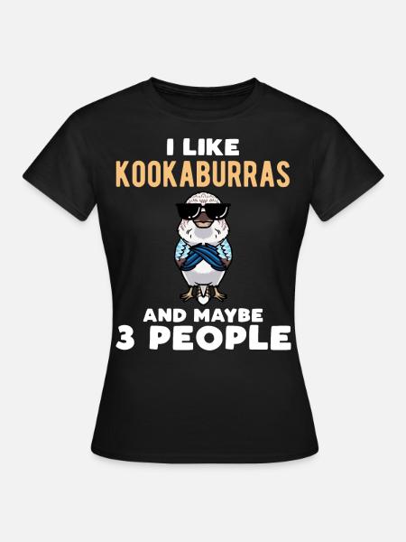 Lachender Hans Vogel Jägerliest - Frauen T-Shirt - Schwarz