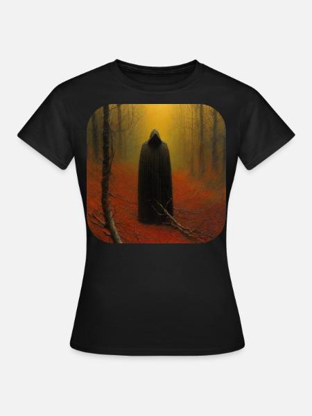 Düsterer Dämon - Frauen T-Shirt - Schwarz