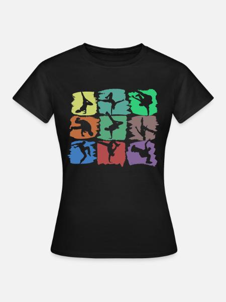 Breakdance et Breakdancer - B-Boying Gift - T-shirt Femme - noir