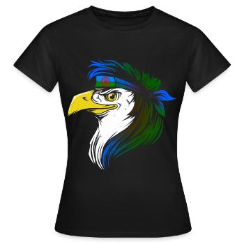 Roma - Women's T-Shirt - black - Front - AI Model Female 172 dark (172cm)
