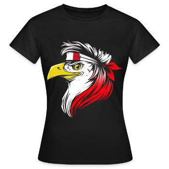 Malta - Frauen T-Shirt - Schwarz - Vorne - AI Model Female 172 dark (172cm)