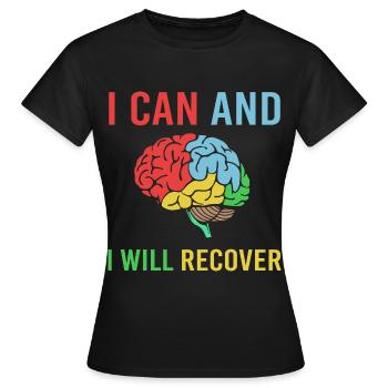 Stroke Stroke - Women's T-Shirt - black - Front - AI Model Female 172 dark (172cm)