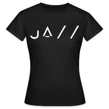 Jazz Minimaliste - Cadeau Jazz pour musicien  - T-shirt Femme - noir - Devant - AI Model Female 172 dark (172cm)