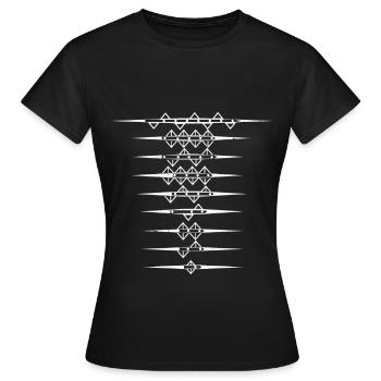Ruderboote Rudern Ruderboot Wassersport Skullen - Frauen T-Shirt - Schwarz - Vorne - AI Model Female 172 dark (172cm)