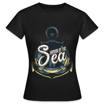 Sailor sailor gift - Women's T-Shirt - black - Front - AI Model Female 172 dark (172cm)