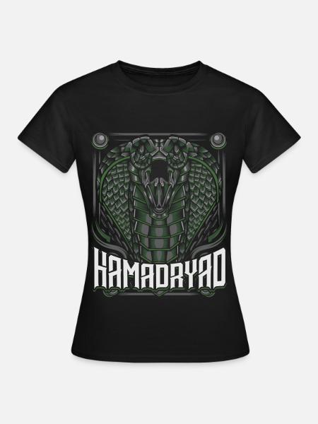 Kobra - Frauen T-Shirt - Schwarz
