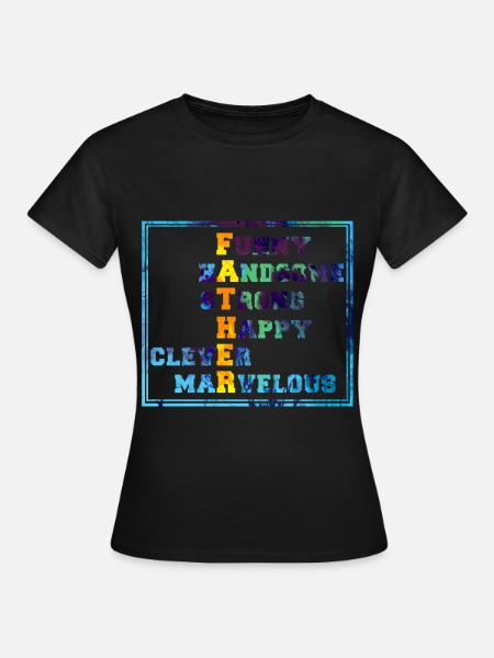 Father's Day - Women's T-Shirt - black