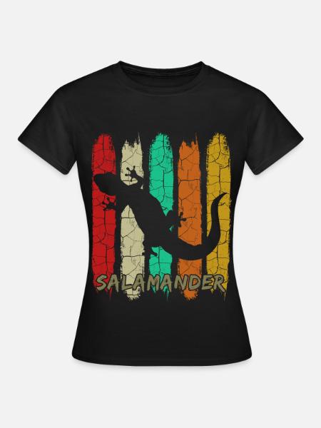 salamandre - T-shirt Femme - noir
