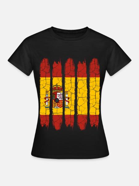 Spanien - Frauen T-Shirt - Schwarz