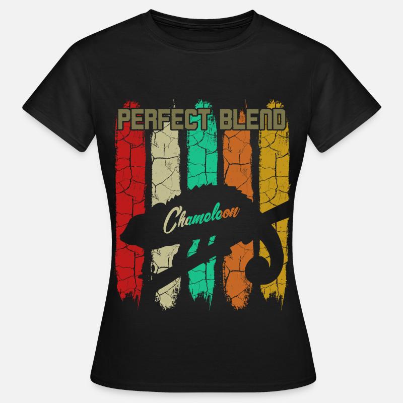 chameleon - Women's T-Shirt - black