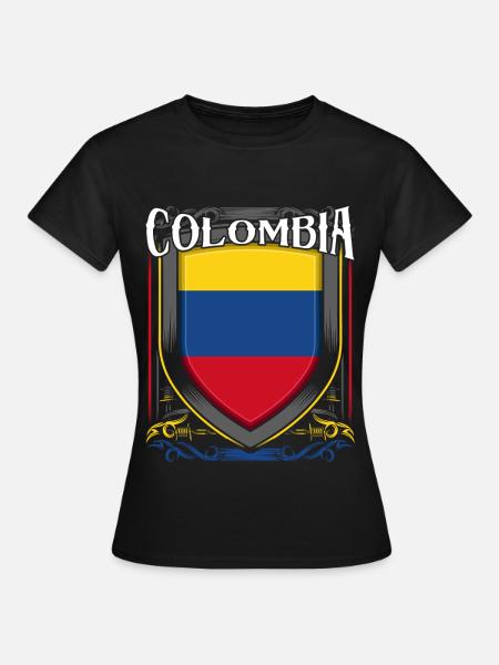 Colombie - T-shirt Femme - noir