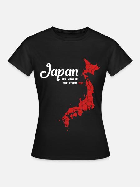 Japan - Frauen T-Shirt - Schwarz