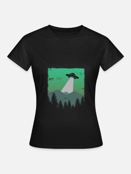 OVNI - T-shirt dam - svart