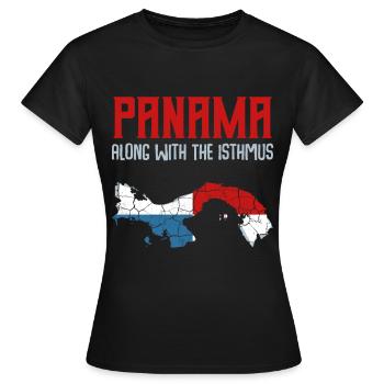 Panama - Frauen T-Shirt - Schwarz - Vorne - AI Model Female 172 dark (172cm)